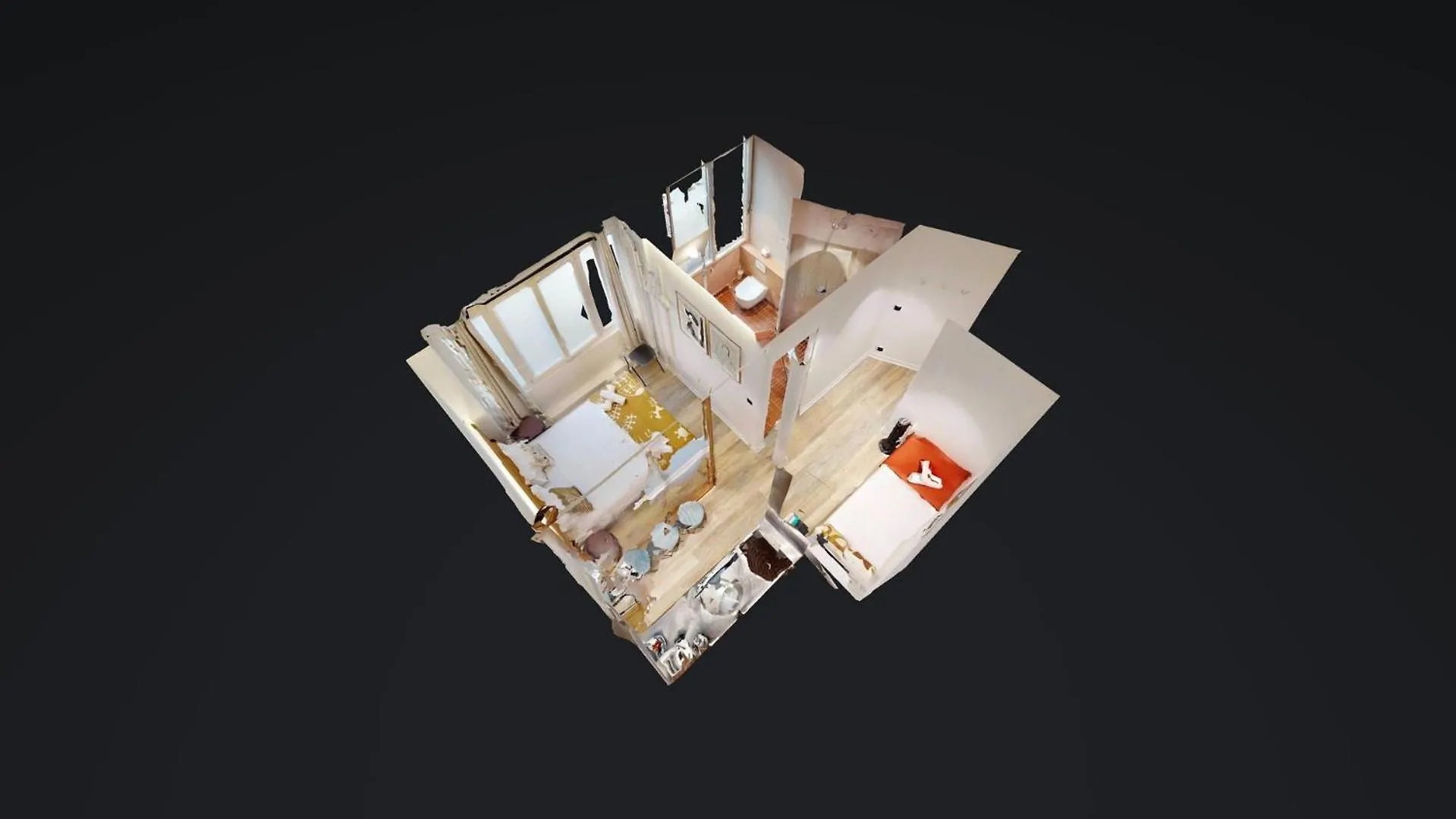 Apartament Bluestay 280 - Charmant Appartement A Paryż